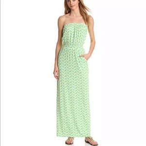 Lilly Pulitzer Women Green Casual Dress xs